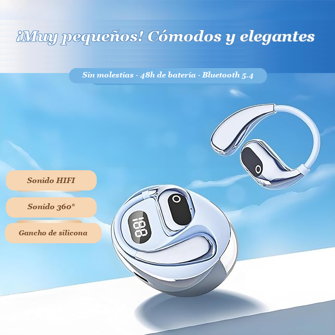 Auriculares traductor IA - diseño cómodo