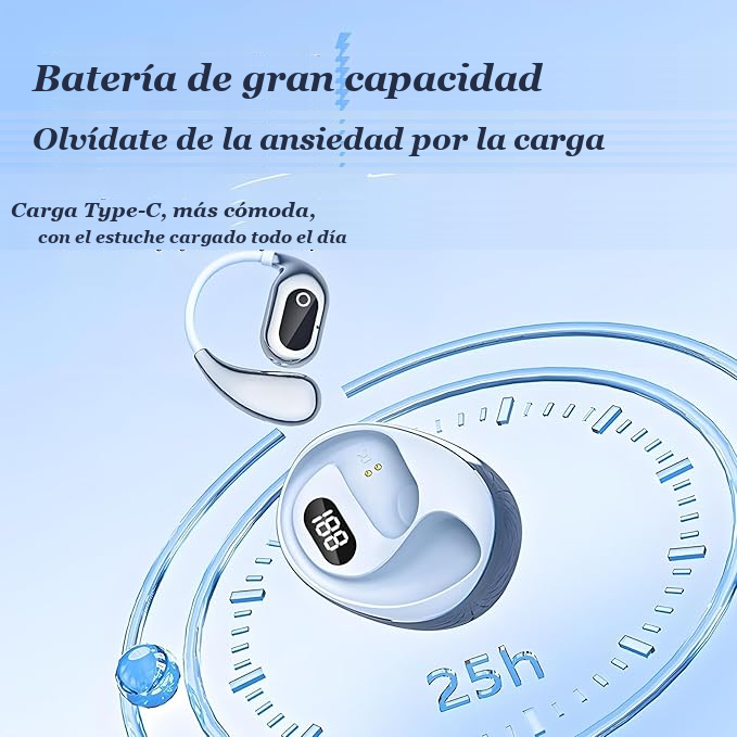 Auriculares traductor IA - batería de gran capacidad